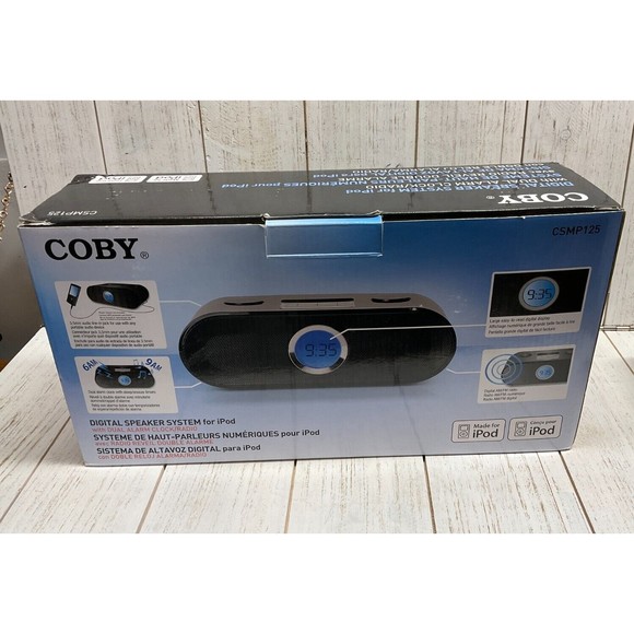 New Coby Digital Speaker System For iPod CSMP125 - Picture 3 of 7